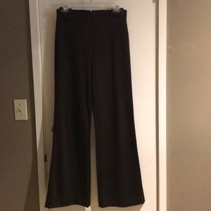Brown stretch dress pants